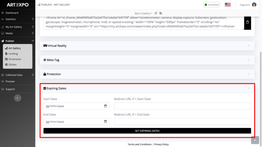 ART3XPO-4UserGuide-Publish-ExpiringDates